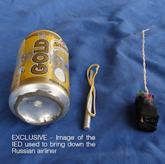 Bomb ISIS claimed was placed on the Metrojet A321